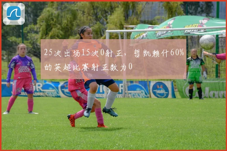 25次出场15次0射正，哲凯赖什60%的英超比赛射正数为0