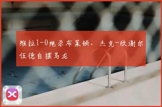 维拉1-0绝杀布莱顿，杰克-欣谢尔伍德自摆乌龙